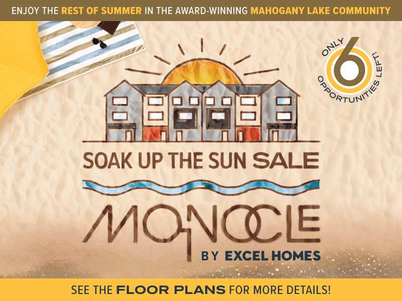 SAVE $15K OFF* ON SELECT MOVE-IN READY TOWNHOMES TODAY!